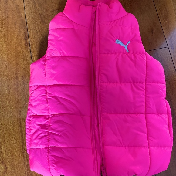 puma puffer vest